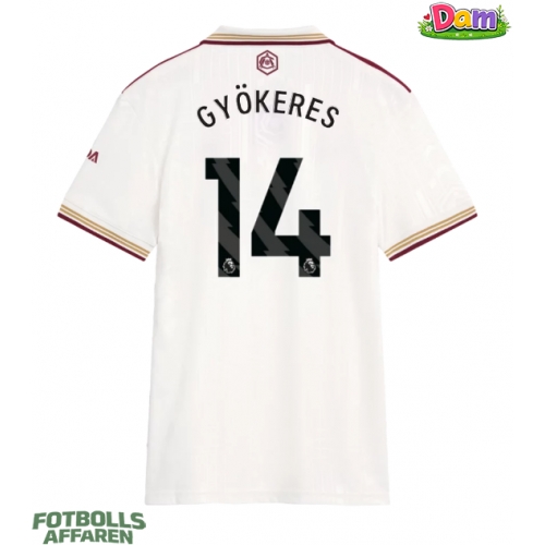 Arsenal Viktor Gyokeres #14 Tredje Tröja Kvinnor 2025-26 Kortärmad